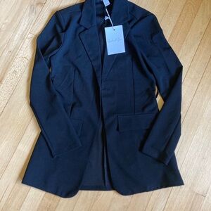 Black Women's Blazer Jacket - Rachael & Chloe